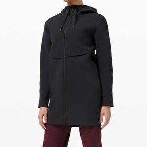 Lululemon Long Horizons Hooded Jacket Size Small Black